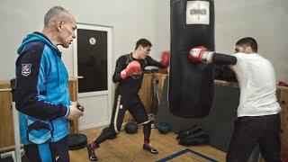 Бокс - спорт нищих Тяжёлая тренировка на боксерских мешках