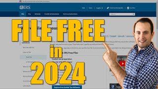 How to File Taxes for Free 2024  IRS Free File