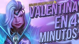 VALENTINA EN 4 MINUTOS Como usar a Valentina Valentina Guía tutorial - MOBILE LEGENDS ESPAÑOL