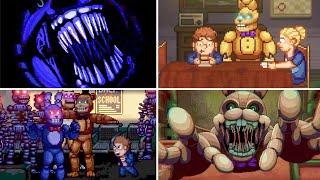 FNAF Into The Pit - All Jumpscares & Scary Moments So Far 2024