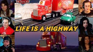 Life is a Highway  Cars  2006  Reaction Mashup  #cars