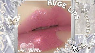 beautiful huge round lips 1X LISTEN MAX