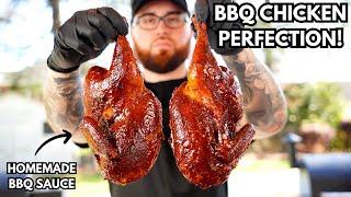 How To Make PERFECT BBQ Chicken w Homemade Sauce