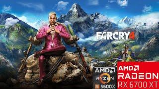 Far Cry 4 - Ryzen 5 5600X + RX 6700 XT - 1080 ULTRA Settings