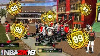 99 OVERALL REACTION NBA 2K19 Duke Dennis Helps 99 Overall Playmaker Sharp hit 99 overall NBA 2K19