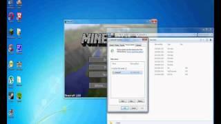 Minecraft downgrade tutorial all versions - Windows 7
