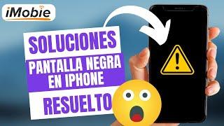 Arreglar la pantalla del la pantalla negra del iPhone Solucionado