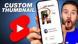 How to Add a Thumbnail to YouTube Shorts NEW Feature