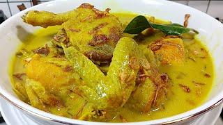 OPOR KUNING resep LEBARAN