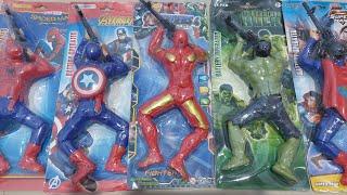 spider-man iron man hulk captain america toys