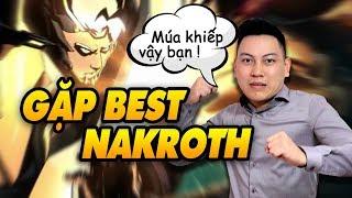 Msuong vô tình gặp Best Nakroth Tại Rank Thách Đấu. Trận đấu căng thẳng nhất của Msuong 