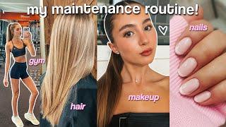 my HIGH MAINTENANCE routine to be LOW MAINTENANCE *beauty tips*