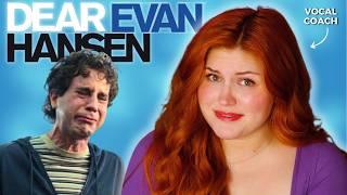 Dear Evan Hansen is a horror movie I Vocal Coach Reacts