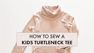 How to sew a Turtleneck Sew-along