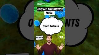 MRSA oral agents? #pharmfax #rxshorts #emrx #foamed #meded