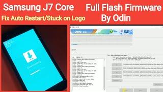 Samsung J7 Core Stuck on Logo? Fix with Odin3 Firmware Flash