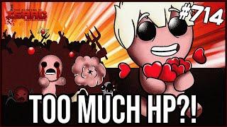 We have TOO MUCH HP? -  The Binding Of Isaac Repentance Ep. 714