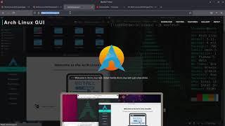 Quick Update on Arch Linux GUI  10K OSDN Youtube Website