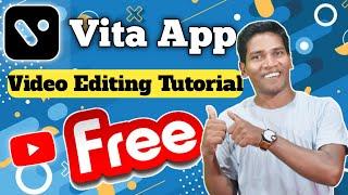 Vita App Video Editing Tutorial  Vita App Me Video Edit Kaise Kare  How To Edit Video In Vita App