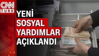 Yeni sosyal yardımlar açıklandı Çocuk destek bileşeni yardımı devrede...