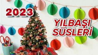 Yılbaşı süsleri yapımı kolay