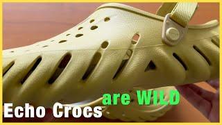 Crocs Echo Clog Quick Look On-Feet and Sizing