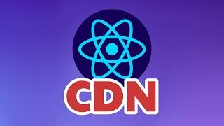 How to Run React JS over CDN  Full React JS App in Single HTML File