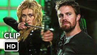 Arrow 8x05 Oliver Trains Mia Clip HD