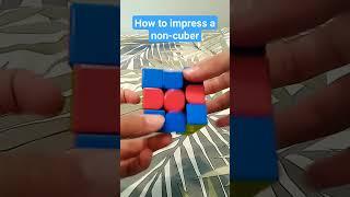 How to impress people with rubiks cubes