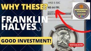 Franklin halves Sleeper series?  will they become very valuable? #collection #investing