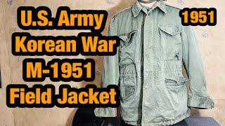 U.S. Military M-1951 Field Jacket Korean War to Cold War