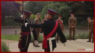 1st BATTALION ROYAL ANGLIAN REGIMENT. COLOUR PARTY.