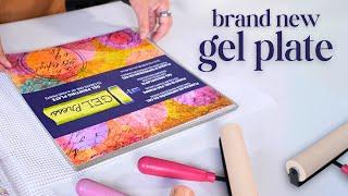 Breaking In A Brand New Gel Plate - How to