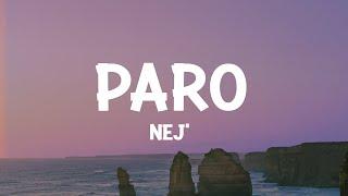 NEJ - Paro Lyrics