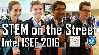 Intel ISEF 2016 - STEM On The Street - Trivia Q & A