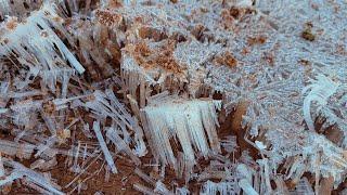 Crazy Ice Crystals Lift The Ground