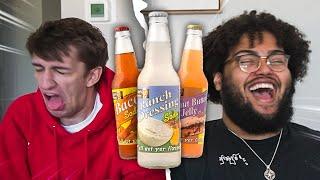 TRYING THE DISGUSTING SODA CHALLENGE