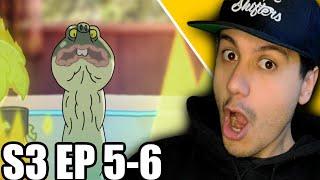 The Amazing World Of Gumball S3 Ep 5-6 REACTION EVIL TURTLE