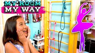 Dancing Gymnast WINS GOLD With Their New Room  Kids Room Makeover  MY ROOM MY WAY