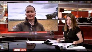 Amy Geddes - Arbroath Live on BBC News Climate Change Report