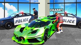LOGGY STEALING SPORTS CAR FROM POLICE STATION  GTA 5 ONLINE