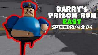 Roblox BARRYS PRISON RUN EASY Speedrun 804
