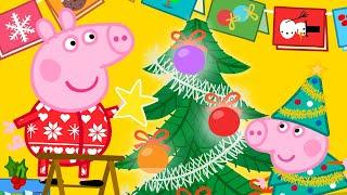 Peppa Wutz schmückt den Weihnachtsbaum  Cartoons für Kinder  Peppa Wutz Neue Folgen