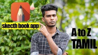 Sketch book app in tamil tool explanation  photography tamizha  tamil editing