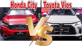 2023 Honda City vs Toyota Vios