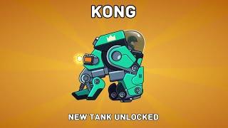 Hills of Steel New Legendary Tank KONG Unlocked and MAXED