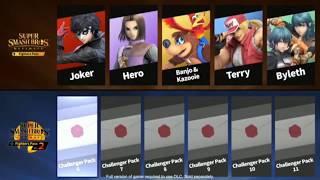 Super Smash Brothers Ultimate Fighters Pass Character 6 Reveal meme
