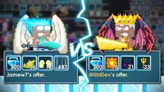 INSANELY RICH SHOW BATTLE IN GROWTOPIA SO MANY BGLS SUPER RICH