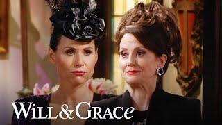 Lorraine Finster Returns for Rosarios Funeral  Will & Grace