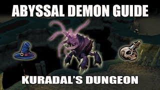 Runescape 3 Abyssal Demon Slayer Guide 2018  Kuradals Dungeon